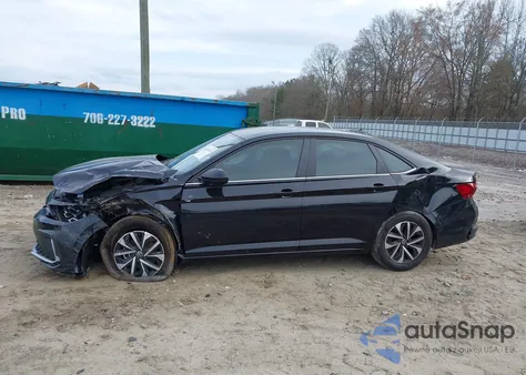 2025 Volkswagen Jetta 1.5T S z USA, uszkodzony, nr VIN 3VW5X7BU7SM000763